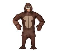 FIESTAS GUIRCA, S.L. Disfraz de Gorila Hinchable Marrón para Adulto L