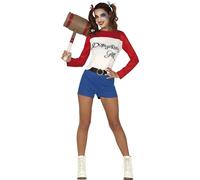 Fiestas Guirca, S.L. Disfraz de Harley Crazy para Mujer M
