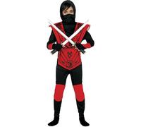 Fiestas Guirca Disfraz Ninja Ying para niño L (10/12 años)