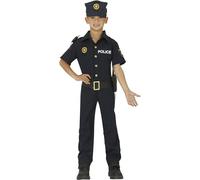 Fiestas Guirca Disfraz de Policía Oficial para niño
