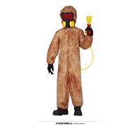FIESTAS GUIRCA, S.L. Disfraz zombie radioactivo niño - 5-6 años (110-115 cm)