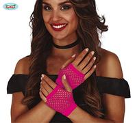 Fiestas Guirca, S.L. Guantes de Rejilla Corto Fucsia