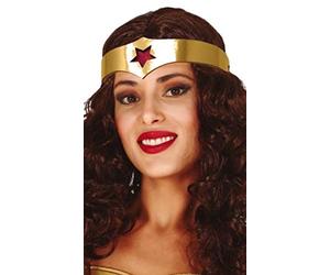 Fiestas Guirca, S.L. Peluca de Superheroína con Diadema