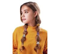 FIESTAS GUIRCA | Set 14 Gomas de Pelo Halloween (2.5 cm) - Accesorios para Disfraz con Pinza de Pelo - Ideal para Fiestas de Halloween y Celebraciones - Mujer Adulta - Multicolor