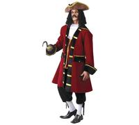 Fiestas Guirca Set de Disfraces Diseño Capitán Pirata para Hombre (FG687)