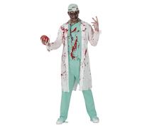 Fiestas Guirca Set de Disfraces Diseño Doctor Zombi para Hombre (FG1343)