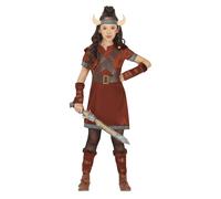 Fiestas Guirca Set de Disfraces Diseño Guerrero nórdico Niñas (FG1255)