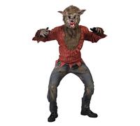 Fiestas Guirca Set de Disfraces Diseño Lobo para Hombre (FG542)