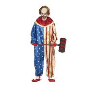 Fiestas Guirca Set de Disfraces Diseño Payaso patriota para Hombre (FG950)