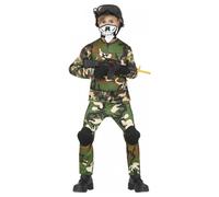 Fiestas Guirca Set de Disfraces Diseño Soldado para Niños/Niñas (FG1258)