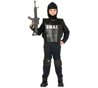 Fiestas Guirca Set de Disfraces Swat Diseño Policía Niños (FG1522)