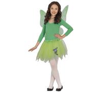 FIESTAS GUIRCA | Set de Hada Infantil Verde (Talla Única) - Alas y Tutú para Disfraz de Hada - Ideal para Fiestas de Disfraces, Carnaval y Halloween - Accesorio para Niñas - Verde