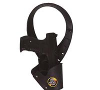 FIESTAS GUIRCA | Sobaquera Infantil con Pistola de Juguete - Accesorio de Disfraz para Policias y Años '20 - Ideal para Fiestas de Disfraces y Carnaval (Niño Chico) - Negro