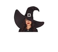 FIESTAS GUIRCA Sombrero de Bruja Negro Maxigrande