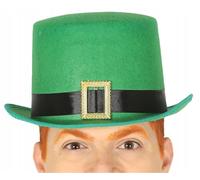 Fiestas Guirca Sombrero de copa San Patricio Leprechaun Verde