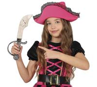 FIESTAS GUIRCA | Spada Pirata Giocattolo (30 cm) - Accessorio per Costume per Feste di Pirati, Halloween e Carnevale - Ideale per Bambini e Adulti - Spada Finta - Argento