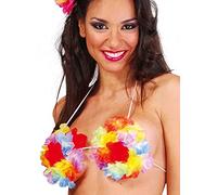 Fiestas Guirca - Sujetador Hawaii Adulto, Multicolor, Reghawaii