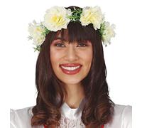 FIESTAS GUIRCA Tiara Flores con Velo