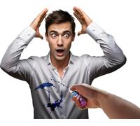 FIESTAS GUIRCA | Tinta Mágica de Broma Azul - Accesorio Divertido para Fiestas y Celebraciones - Ideal para Halloween, Carnaval y Eventos de Disfraces - Gag para Todos los Usuarios - Azul