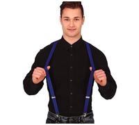 FIESTAS GUIRCA | Tirantes Azul (Talla Única) - Accesorio de Disfraz para Fiestas y Celebraciones - Ideal para Carnaval, Halloween y Eventos Temáticos - Adultos Unisex - Azul