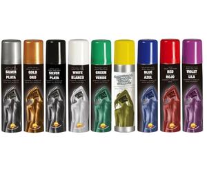 FIESTAS GUIRCA- Trucos de Spray, Color Turquesa (spraybodyblu)