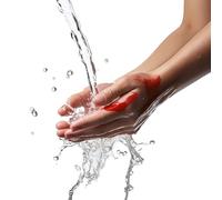 FIESTAS GUIRCA | Tubo de Sangre Lavable (100 ml) - Maquillaje para Halloween y Fiestas de Disfraces - Ideal para Efectos Especiales y Decoración de Terror - Rojo