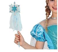 FIESTAS GUIRCA Varita Azul con Velo 35 CMS