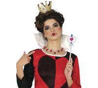 FIESTAS GUIRCA | Varita Mágica de Princesa Oro (30 cm) - Accesorio de Disfraz para Fiestas de Princesas y Príncipes - Ideal para Mujer Adulta en Halloween y Carnaval - Oro