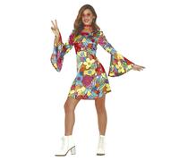 Fiestas Guirca Vestido de Disfraz Diseño Hippie para Mujer (FG672)