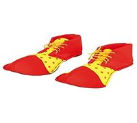 FIESTAS GUIRCA Zapatos Payaso Rojos/Amarillos 36 CMS