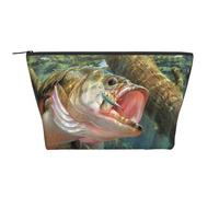 Fiestas Impresas De Peces, Bolsa de artículos de tocador Bolsa de Maquillaje Bolsa de cosméticos Bolsa de artículos de tocador de Viaje portátil