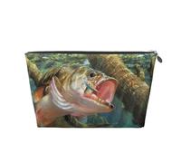 Fiestas Impresas De Peces, Bolsa de artículos de tocador Bolsa de Maquillaje Bolsa de cosméticos Bolsa de artículos de tocador de Viaje portátil