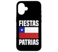 Fiestas Patrias Bandera Chilena Día de la Independencia de Chile Carcasa para iPhone 16