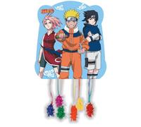 Fiestora, Piñata Pequeña Naruto, Piñata para Fiesta de Cumpleaños Temática, Diseño Divertido y Resistente, Ideal para Decorar Celebraciones
