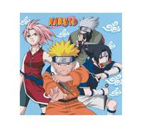 FIESTORA, Servilleta Naruto, Servilletas para Fiesta de Cumpleaños Temática, Diseño Colorido y Divertido, Desechable y Absorbente, Pack 20 Servilletas