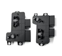 Fieuaah Carcasa del Conector del par de Botones de posición del Asiento | Lengüetas de montaje integradas con puertos de conector para movimiento del asiento izquierdo derecho Trabajos de