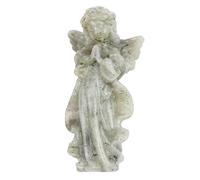 Fieuaah Meditaciones de Las oficinas de la Estatua de, Labradorite | Regalo espiritual para mujeres y hombres, decoración del hogar, piedras preciosas, figuras coleccionables, adorno