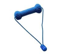 Fieuaah Palillo masticable para Perros con cerdas texturizadas | Juego de interacción con cuerda ajustable para limpieza de dientes de razas pequeñas y grandes y refresca