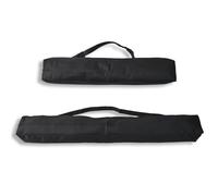 FIEWSZIHU Bolsa de transporte portátil de 23.6 pulgadas y 33.2 pulgadas con correa para el hombro plegable para soporte de luz, trípode de cámara, monopié, color negro