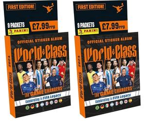 FIFA 2024 Colección de calcomanías de clase mundial (Paquete de 2)