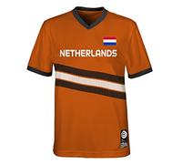 FIFA Camiseta Unisex Oficial de la Copa del Mundo de Fútbol 2023 para Mujer, Camiseta de Equipo para Adultos, Camiseta Holandesa (Paquete de 1)