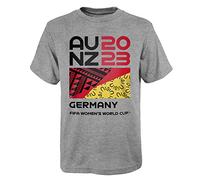 FIFA Camiseta Unisex Oficial de la Copa del Mundo de Fútbol para Mujer 2023, Camiseta de Alemania (Paquete de 1)