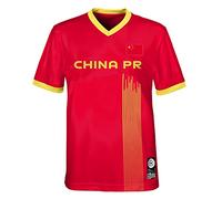 FIFA Camiseta Unisex Oficial de la Copa del Mundo de Fútbol para Mujer, Camiseta de China (Paquete de 1)