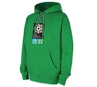 FIFA Sudadera con Capucha Unisex Oficial de la Copa del Mundo de Fútbol 2023 para Adultos, Sudadera con Capucha Verde (Paquete de 1)