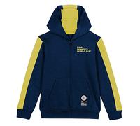FIFA Sudadera con Capucha Unisex Oficial de la Copa del Mundo de Fútbol 2023 para Mujer, con Cremallera, Sudadera con Capucha de Brasil (Paquete de 1)