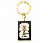 FIFA World Cup 2026 Official Gift, Llavero Oficial de la Copa Mundial de la FIFA 2026 - Accesorio del Mundial de Fútbol 2026 en Aleación de Zinc, Rectangular, Logo Original de la FIFA, 41,8 x 29 mm