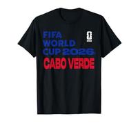 FIFA World CUP26 Cabo Verde Block Letters Camiseta