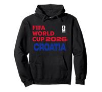 FIFA World CUP26 Croatia Block Letters Sudadera con Capucha