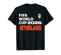 FIFA World CUP26 Goalherlands Block Letters Camiseta