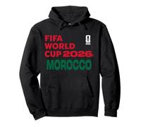 FIFA World CUP26 Morocco Block Letters Sudadera con Capucha